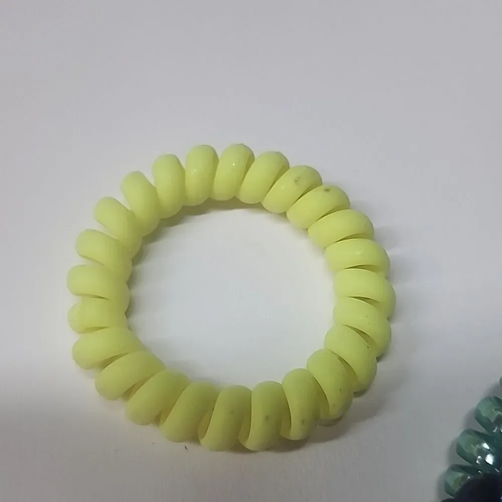 Spiral Hair Ties Lot of 19